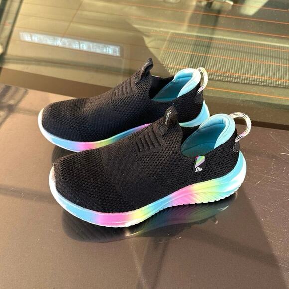 Skechers‎ Little Girl’s Ultra Flex 3.0 Color Joy Sneakers Size 11.5 - Picture 5 of 14